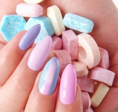5639 1 Neonail Neo Nail Blue Cream Jelly Pastel Delicious By Joanna
