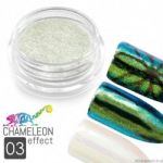 kameleon 03 pyłek do wcierania metalic mania efekt tafli metaliczny powder chameleon