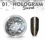 01 hologram secret kwadraty prostokąty holograficzne