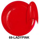 69 Ladypink żel kolorowy NTN 5g 5ml new technology nails