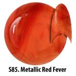 S85 Metallic Red Fever żel kolorowy NTN 5g 5ml new technology nails