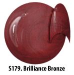 S179 Brilliance Bronze żel kolorowy NTN 5g 5ml new technology nails