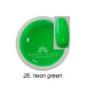 026 Neon Green żel party Sunny Nails gel kolorowy do paznokci
