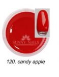 120 Candy Apple żel party Sunny Nails gel kolorowy do paznokci