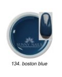 134 Boston Blue żel party Sunny Nails gel kolorowy do paznokci