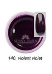 140 Violent Violet żel party Sunny Nails gel kolorowy do paznokci
