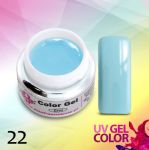 22 Pastel Blue = party 22 żel allepaznokcie gel kolorowy do paznokci