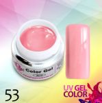53 Eo Baby Pink żel allepaznokcie gel kolorowy do paznokci = meracle 32