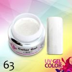 63 Pearly White żel allepaznokcie gel kolorowy do paznokci