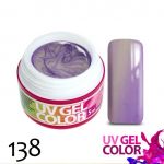 138 Złoto-Fioletowy Efekt żel allepaznokcie gel kolorowy do paznokci