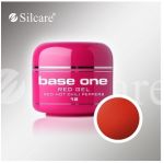 base one żel red gel 12 Red Hot Chili Peppers 5g Silcare redred