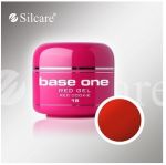 base one żel red gel 15 Red Cookie 5g Silcare redred