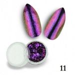 11 MARMUREK CHROME FLAKES miracle purple KAMELEON POLARIS pyłek do wcierania efekt chameleon out of