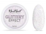 Pyłek Glittery Effect No. 02 neonail neo nail do wcierania różowo - zielony kopciuszek śnieżka