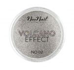 No. 2 Pyłek Volcano Effect NeoNail neo nail srebrny