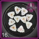 16 tpom silikonowe kwiatuszki 3D 10szt kwiaty kwiatki