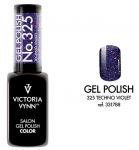 325 techno violet disco fever flashing Victoria Vynn lakier hybrydowy 8ml hybryda gel blackpiatek
