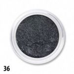 MASA PERŁOWA 36C CZARNY czarna efekt pyłek do wcierania perłowy puder powder pigment cień do powiek