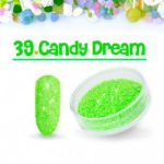39 candy dream  sugar efekt szronu frost matowy matu do wcierania