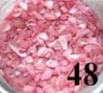 48 muszle kruszone muszelki masa perłowa