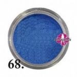 MASA PERŁOWA 68 niebieska efekt pyłek do wcierania perłowy puder powder pigment cień do powiek