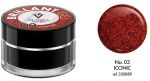 Victoria Vynn Brillant Gel 03 ICONIC red czerwony żel brokatowy do zdobienia zdobień 5g vinn
