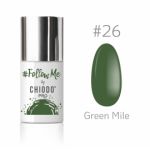 follow me #26 green mile by ChiodoPRO nr 026 hybryda 6ml 580 color it blackpiatek