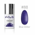 follow me #88 blue glitter by ChiodoPRO nr 088 hybryda 6ml blackpiatek