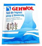 GEHWOL Sól do Kąpieli Stóp z Lawendą i Balsamicznymi Olejkami Ziołowymi Saszetka 10 x 20g = 200 g.