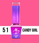 51 MollyLac Candy Girl 5ml Lakier hybrydowy hybryda13022020 neons