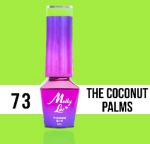 73 MollyLac The Coconut Palms 5ml Lakier hybrydowy hybryda13022020 neons