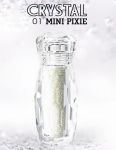 KRYSZTAŁKI w butelce PIXIE MINI AB opalizujące ala crystal pixie srebrne crystal cyrkonie szkiełka