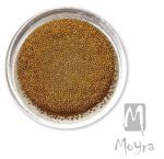 MOYRA Caviar Beads 05 GOLD 0,4 MM Kawior złoty złote złoto 5g