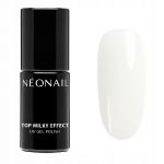 TOP MILKY Effect CREAMY 10258-7 Neo Nail neonail 7,2 ml LAKIER HYBRYDOWY mleczny