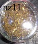 nz11 niteczki hologramowe spiderweb nitki igiełki do paznokci długie sianko