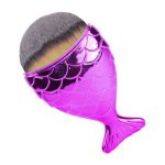 r pędzelek do pyłu makijażu rybka w kształcie rybki kolorowy indigo różowy