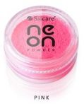 Pink Pyłek Neon Powder Silcare dymki dymek smoky effect smokey nails neo nail smoke powder pigment