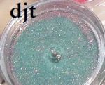 pyłek brokatowy DJT drobny brokacik syrenka na paznokcie kosmetyczny pojemniczek