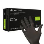 rękawiczki czarne black nitrylex pf S nitrylowe 100szt mercator medical TYLKO DLA STAŁYCH KLIENTÓW
