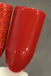 345 Georgeous Red  SEMILAC 7ml lakier hybrydowy hybryda walentynki