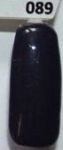 089 Black Plum SEMILAC 7ml hybryda lakier hybrydowy