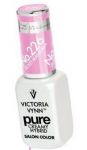 B226 Violet Mandala pattern Victoria Vynn Pure creamy lakier hybrydowy 8ml hybryda hybrid