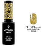 224 gold diamond CARAT collection Gel Polish Victoria Vynn lakier hybrydowy 8ml hybryda