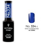334 Neon Aubergine Victoria Vynn crazy in colors lakier hybrydowy 8ml blackpiatek gel polish hybrid