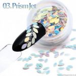 03 PRISM JET łezki płatki kwiatów 3D Diamenty shine shapes
