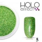 efekt HOLO zielony green #5 nr 5 pyłek syrenka do wcierania effect holograficzny multikolor mieniący