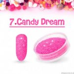 07 candy dream  sugar efekt szronu frost matowy matu do wcierania