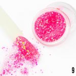 09 Tropical Effect Pink Candy pyłek do paznokci Nr do zdobień