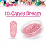 10 candy dream  sugar efekt szronu frost matowy matu do wcierania