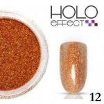 efekt HOLO pomaranczowy #12 nr 12 pyłek syrenka do wcierania effect holograficzny multikolor mieniąc